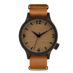 Fashion Style Wood Grain Leather Women Men Quartz Wrist Watch Unisex Dress Wristwatches Male and Female Bamboo Clock Creative