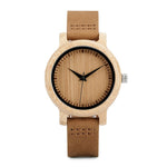 BOBO BIRD Minimalist Wood Watch Men Gift Watches Women Leather Strap relogio masculino DROP SHIPPING