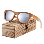 BARCUR Bamboo Sunglasses Men Retro Vintage Wood Sun Glasses Women Polarized Mirror Coating Lenses Eyewear