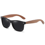 GM Environment-Friendly Retro Black Walnut Wood UV400 Polarized Bamboo Sunglasses Men's Fashion Trendy Anti Blue Lens S7061h