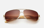 JASPEER Men Bamboo Leg Oval Sunglasses Women Blue Classic Mirror Lens Sun Glasses Driving Goggle Glasses UV400 Eyewear