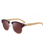 Imwete Retro Bamboo Sunglasses Men Women Wood Sunglass Original Brand Design Sport Goggles Mirror Wooden Sun Glasses Shades