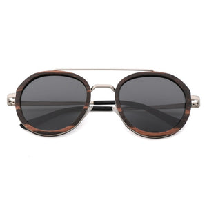 Brand Designer Wood Bamboo Sunglasses For Women and Men,Polarized Lens Oversized Retro Sun glasses Handmade UV400