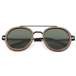Brand Designer Wood Bamboo Sunglasses For Women and Men,Polarized Lens Oversized Retro Sun glasses Handmade UV400