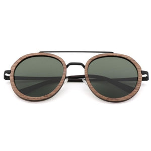 Brand Designer Wood Bamboo Sunglasses For Women and Men,Polarized Lens Oversized Retro Sun glasses Handmade UV400