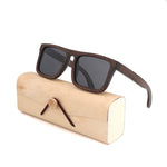 polarized sunglasses 100% Natural wooden sunglasses Frame  bamboo Brown sun glasses  men /women luxury vintage sunglasses UV400