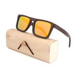 polarized sunglasses 100% Natural wooden sunglasses Frame  bamboo Brown sun glasses  men /women luxury vintage sunglasses UV400