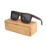 polarized sunglasses 100% Natural wooden sunglasses Frame  bamboo Brown sun glasses  men /women luxury vintage sunglasses UV400
