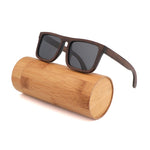polarized sunglasses 100% Natural wooden sunglasses Frame  bamboo Brown sun glasses  men /women luxury vintage sunglasses UV400