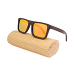 polarized sunglasses 100% Natural wooden sunglasses Frame  bamboo Brown sun glasses  men /women luxury vintage sunglasses UV400