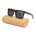 polarized sunglasses 100% Natural wooden sunglasses Frame  bamboo Brown sun glasses  men /women luxury vintage sunglasses UV400