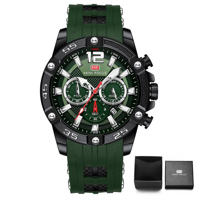 MINI FOCUS Mens Wrist Watches Luxury Design Quartz Watch Men Waterproof Sport Fashion Brand Reloj Hombre Montre Homme Wristwatch