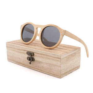 100% Handmade Natural bamboo sunglasses women polarized UV400 brown bamboo wood sunglasses fashion Leisure man sunglasses