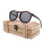 100% Handmade Natural bamboo sunglasses women polarized UV400 brown bamboo wood sunglasses fashion Leisure man sunglasses