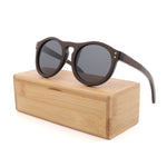 100% Handmade Natural bamboo sunglasses women polarized UV400 brown bamboo wood sunglasses fashion Leisure man sunglasses