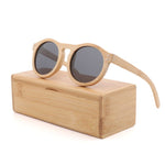 100% Handmade Natural bamboo sunglasses women polarized UV400 brown bamboo wood sunglasses fashion Leisure man sunglasses
