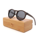 100% Handmade Natural bamboo sunglasses women polarized UV400 brown bamboo wood sunglasses fashion Leisure man sunglasses