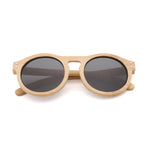 100% Handmade Natural bamboo sunglasses women polarized UV400 brown bamboo wood sunglasses fashion Leisure man sunglasses