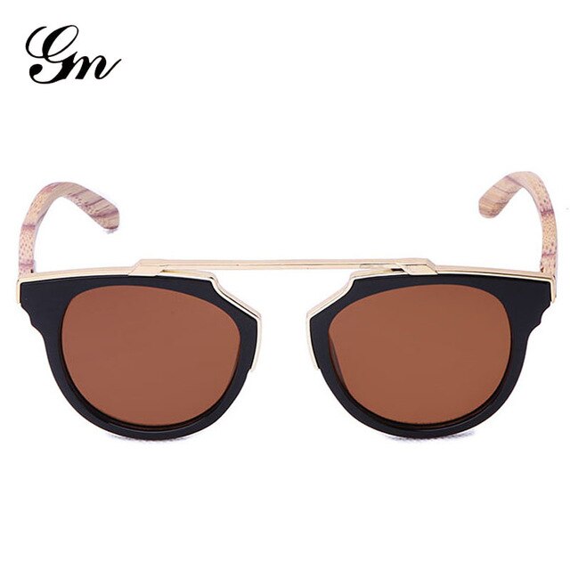 GM Wood Legs Sunglasses Men Women square bamboo Sunglasses Designer Mirror Sun Glasses for men women retro de sol masculino