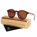 Fashion Bamboo Polarized Sunglasses Women Brand Designer UV400 Mirror Lenses Wood Sun glasses For Men Oculos de sol masculino