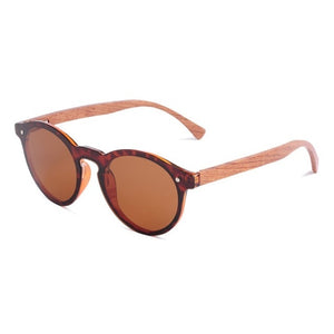 Fashion Bamboo Polarized Sunglasses Women Brand Designer UV400 Mirror Lenses Wood Sun glasses For Men Oculos de sol masculino