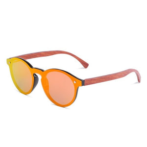 Fashion Bamboo Polarized Sunglasses Women Brand Designer UV400 Mirror Lenses Wood Sun glasses For Men Oculos de sol masculino