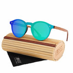 Fashion Bamboo Polarized Sunglasses Women Brand Designer UV400 Mirror Lenses Wood Sun glasses For Men Oculos de sol masculino