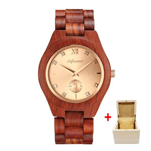 Shifenmei Woman Watch 2020 Wooden Watch Top Luxury Brand Quartz Ladies Watches Full Bamboo Wood Clock for Women zegarek damski