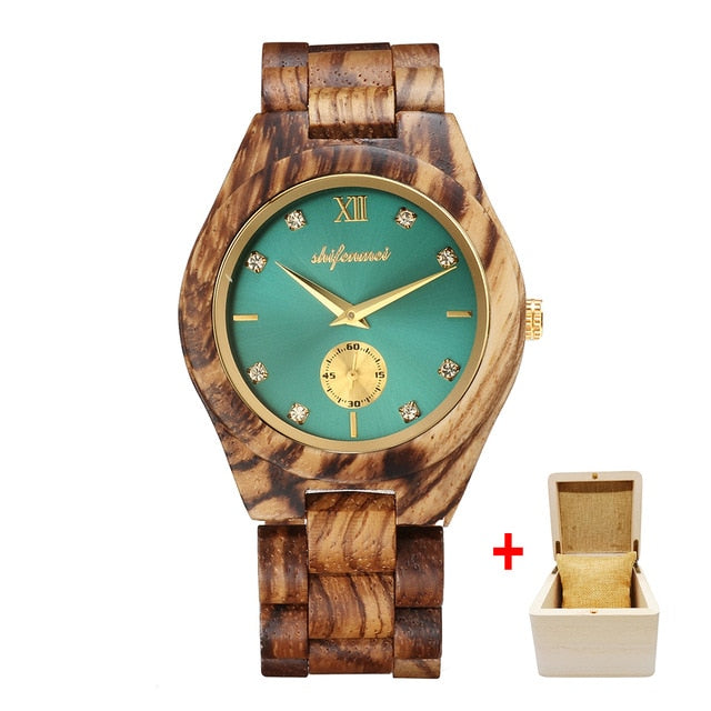 Shifenmei Woman Watch 2020 Wooden Watch Top Luxury Brand Quartz Ladies Watches Full Bamboo Wood Clock for Women zegarek damski