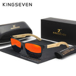 KINGSEVEN 2019 Handmade Bamboo Wood Sunglasses Polarized Lens For Driving Women Eyewear UV400 Protection