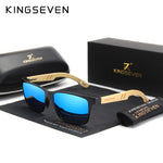 KINGSEVEN 2019 Handmade Bamboo Wood Sunglasses Polarized Lens For Driving Women Eyewear UV400 Protection
