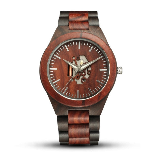 Shifenmei Wood Watch Mens Watches Top Brand Luxury Wooden Watches Male Quartz Wristwatch Full Bamboo Men Clock Relogio Masculino