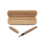 Engraved Ballpoint Pen Personalized Bamboo Box Case Wedding Favors Birthday Baptism Party Valentines Day Gift Father's Day Favor