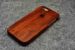 LYBALL Wooden Phone Case 100% Handmade Natural Real Wood Bamboo Hard Cover for Apple iPhone X XR XS MAX 8 7 Plus 6 6S Plus 5S SE