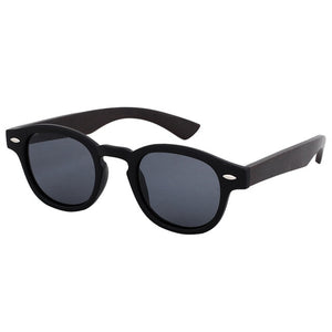 HINDFIELD Wood Sunglasses Women Handmade Round Bamboo Sun Glasses For Men Polarized Mirror Coating Lenses Eyewear gafas de sol