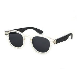 HINDFIELD Wood Sunglasses Women Handmade Round Bamboo Sun Glasses For Men Polarized Mirror Coating Lenses Eyewear gafas de sol