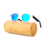 HINDFIELD Wood Sunglasses Women Handmade Round Bamboo Sun Glasses For Men Polarized Mirror Coating Lenses Eyewear gafas de sol