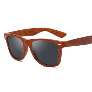 RBRARE 2019 Luxury Sunglasses Women Imitation Wood Glasses Bamboo Grain Classic Vintage Outdoor Travel Oculos De Sol Feminino