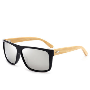 SGTNYA Europe and the United States new fashion sunglasses men's classic trend sunglasses bamboo legs glasses UV400