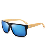 SGTNYA Europe and the United States new fashion sunglasses men's classic trend sunglasses bamboo legs glasses UV400