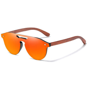GM Women's Glasses Natural Zebra Wooden Sunglasses Men Polarized Fashion Sun Glasses Original Bamboo Oculos de sol S5030