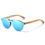 GM Women's Glasses Natural Zebra Wooden Sunglasses Men Polarized Fashion Sun Glasses Original Bamboo Oculos de sol S5030
