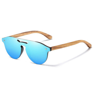 GM Women's Glasses Natural Zebra Wooden Sunglasses Men Polarized Fashion Sun Glasses Original Bamboo Oculos de sol S5030
