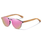 GM Women's Glasses Natural Zebra Wooden Sunglasses Men Polarized Fashion Sun Glasses Original Bamboo Oculos de sol S5030
