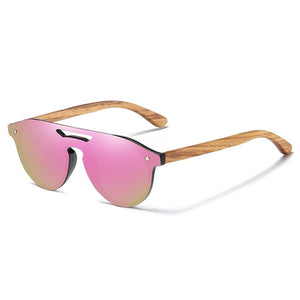 GM Women's Glasses Natural Zebra Wooden Sunglasses Men Polarized Fashion Sun Glasses Original Bamboo Oculos de sol S5030