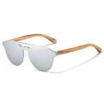 GM Women's Glasses Natural Zebra Wooden Sunglasses Men Polarized Fashion Sun Glasses Original Bamboo Oculos de sol S5030