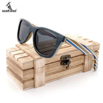 BOBO BIRD Wood Sunglasses Women Men 2020 Polarized Sun Glasses Ladies shades for Women In Bamboo BoxDropshipping