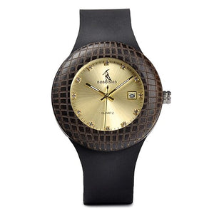 BOBO BIRD Wooden Quartz Watch Men Women Timepieces Leather Band Wristwatches for  Gifts In Wooden Box W-iQ17 DROP SHIPPING