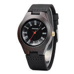 BOBO BIRD Lovers Wood Bamboo Watch Timepieces Leather Band Exquisite Quartz Wristwatches for Men and Women Gifts In Wooden Box