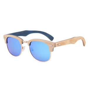 2020 Fashionable Wooden Brand Sunglasses, Women's Polarized Sunglasses, Men's Outing, UV Protection Sunglasses